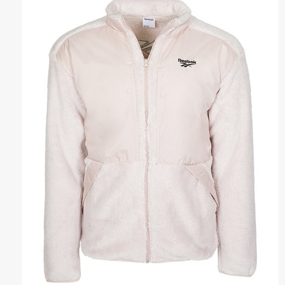Reebok fleece jacket. SZ. M. NWT - Picture 5 of 9